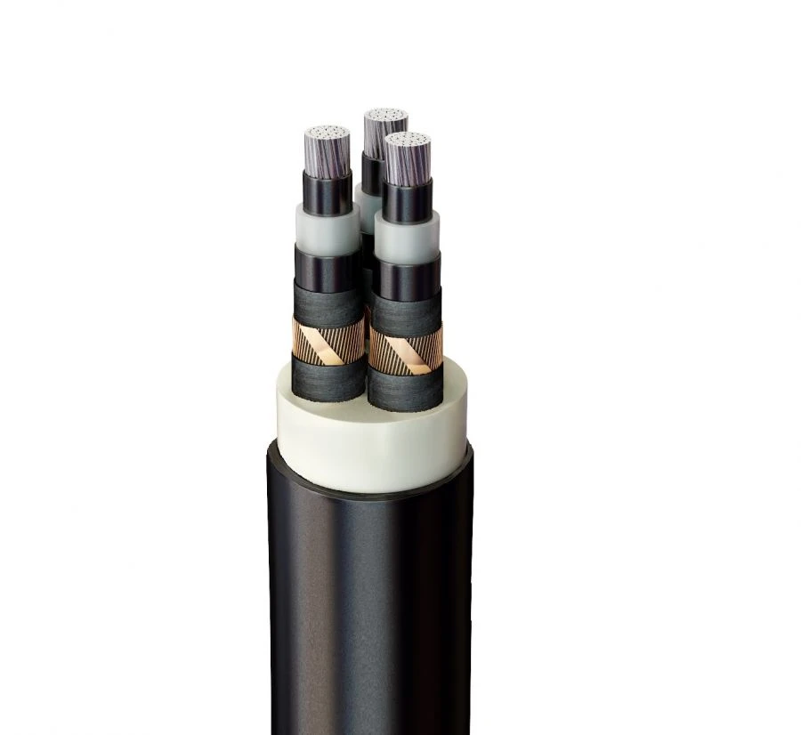 A2X Power Cable - Three-Core Aluminum with Cross-Linked PE Insulation