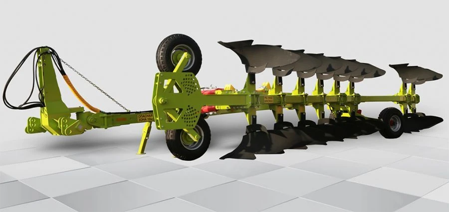 Sirius Plow ПОМ-6+1+1 - Semi-mounted Reversible Modular Plow