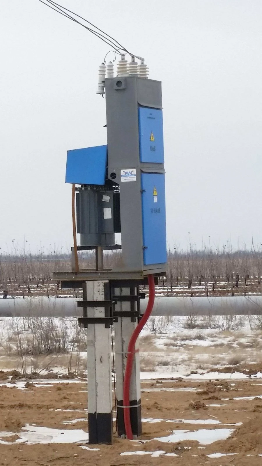 Complete Pole-Type Transformer Substations (MTP, STP, SKTP)