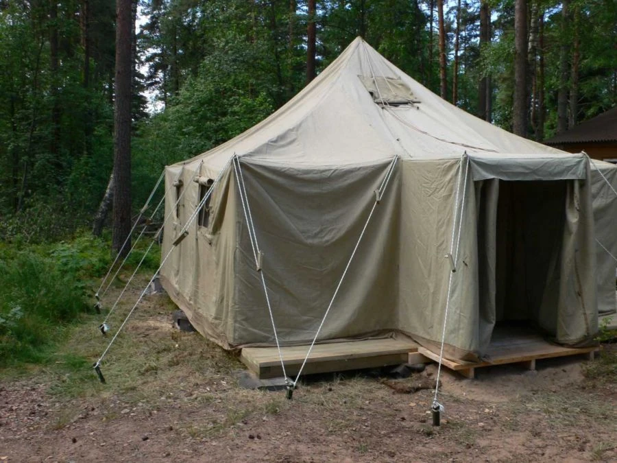 Custom Textile Tents for Security Forces and Emergency Services