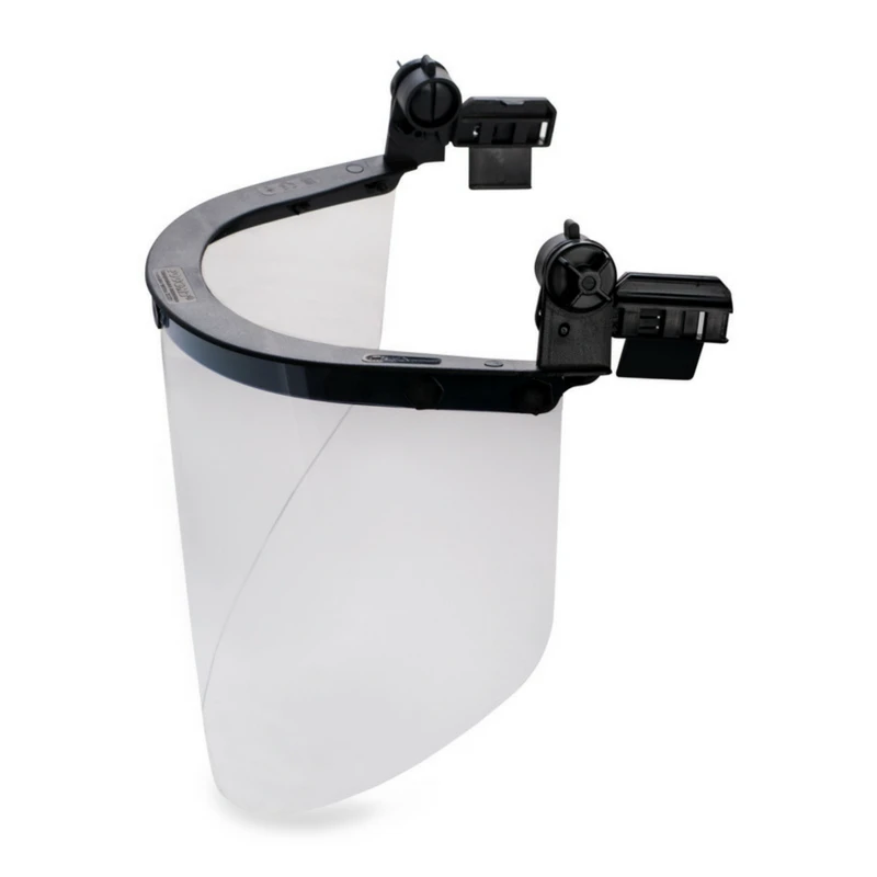 Protective Face Shield with Helmet Mount KBT SUPER VISION® 04307