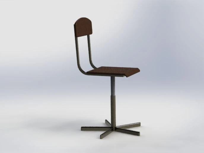 Adjustable Laboratory Stool for Custom Sizes