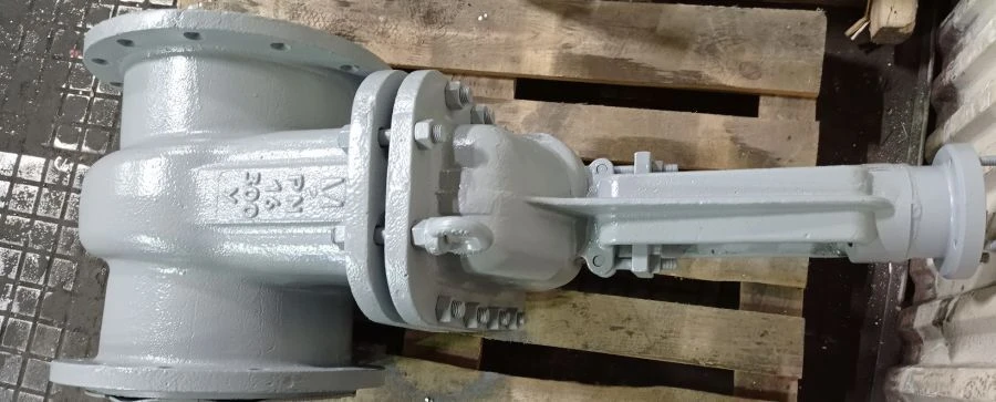 Steel Wedge Gate Valve with Extended Stem for Drive PN 1.6 MPa DN 300