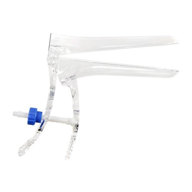 Disposable Transparent Gynecological Mirror Cusco No. 2 (M) with Central Screw Lock