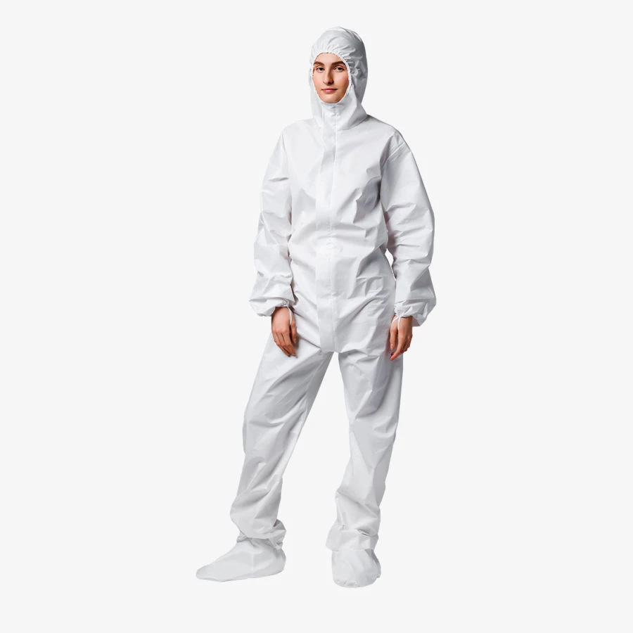 Disposable Protective Coverall with Hood and Booties Isogarm (Sterile)