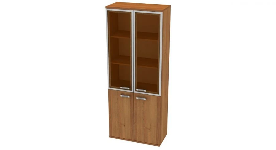 Wide Glass Shelving Unit 800x400x2020mm Model 407.107