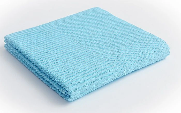 Soft Cotton Terry Bed Sheet - 100% Cotton, Solid Color