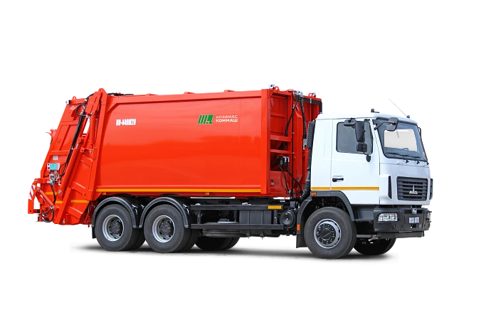 Rear-Loading Garbage Truck Model KO-440M20 on MAZ-6312S3/S5 Chassis