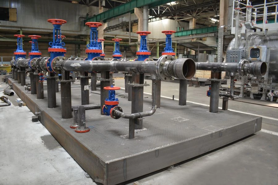 Heating Furnace Block with Armature Units Ar4, Ar5, Ar6 AI 007.04.18.000.00.00.000