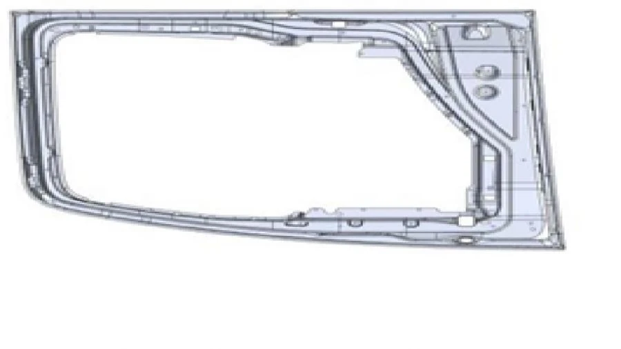 Right Inner Door Panel for Cars A9607224910