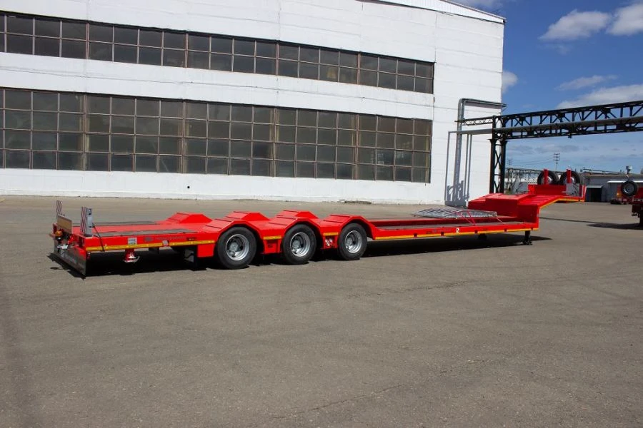 Heavy-Duty Platform Semi-Trailer TverstroyMash 993931 Modification 0023