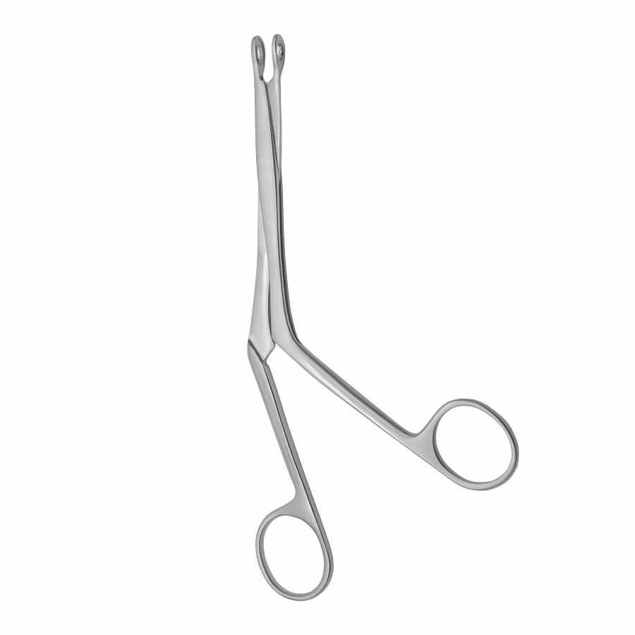 Curved Surgical Forceps for Nasal Septum Operations, 190mm
