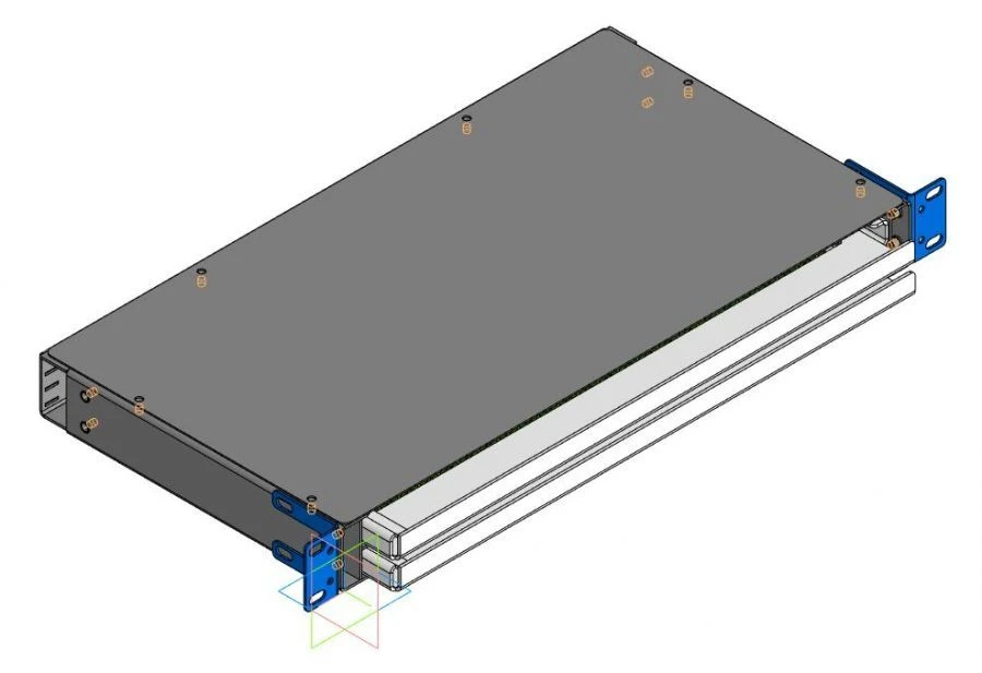 Cross Module KORS-Vpl for 19" Racks