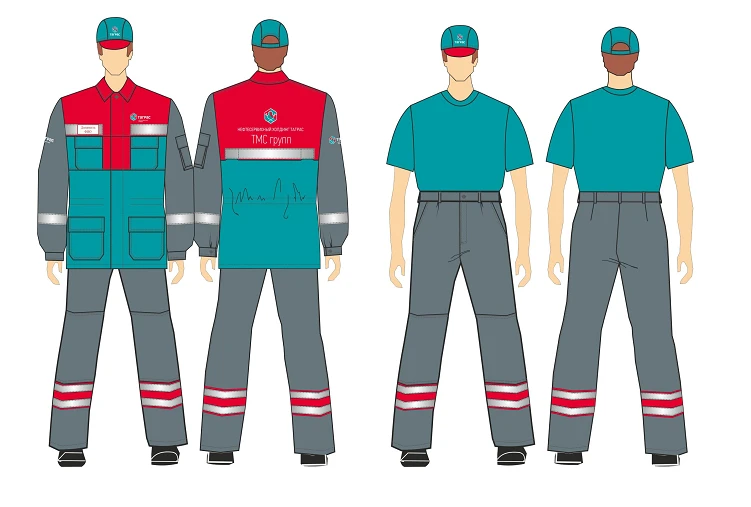 Women's Protective Suit (Jacket, Pants, Headgear) for Industrial Use