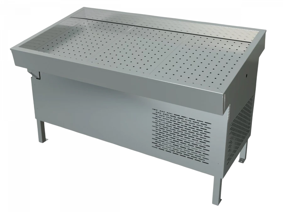 Medium Temperature Refrigerated Display Case PHS-1.55/0.85 ("Fish on Ice")