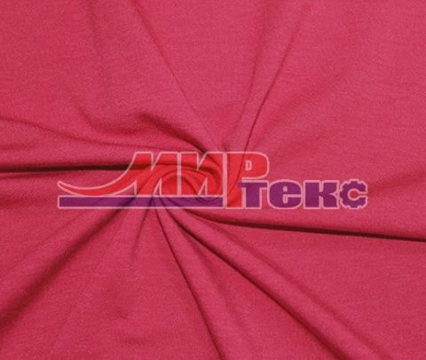 Smooth Mixed Knitted Fabric (Cotton 95%, PU 5%) Single-Faced for Garment Production