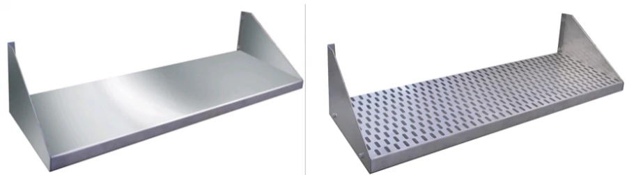 Open Wall Shelf P(P)-1(2) for Storage Solutions