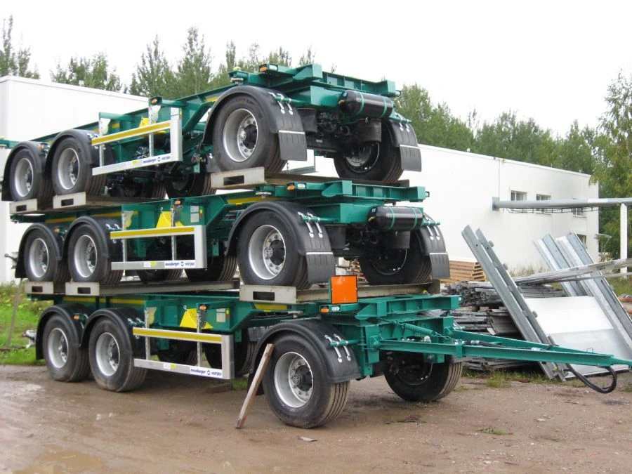 MAW-342 Three-Axle Container Transport Trailer