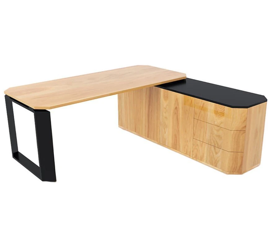 Executive Desk SV1-1-2-1, MDF Veneer, 160x90x75 cm