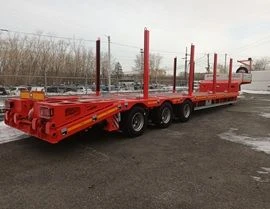Heavy-Duty Tri-Axle Semi-Trailer for Oversized Cargo HARTUNG 9104-03