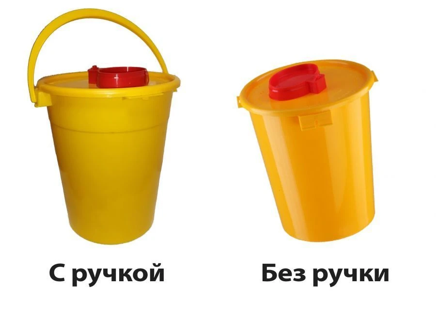 Disposable Sharps Waste Collection Container MK-01