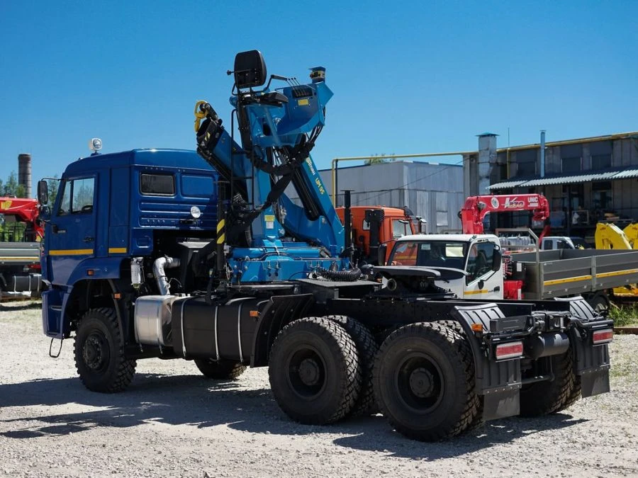Multi-functional Truck with Hydraulic Crane KMA on KAMAZ 53504 51K12N-U4