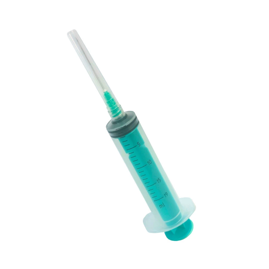 Sterile Single-Use Injection Syringe 19 ml with Luer-Lok Tip