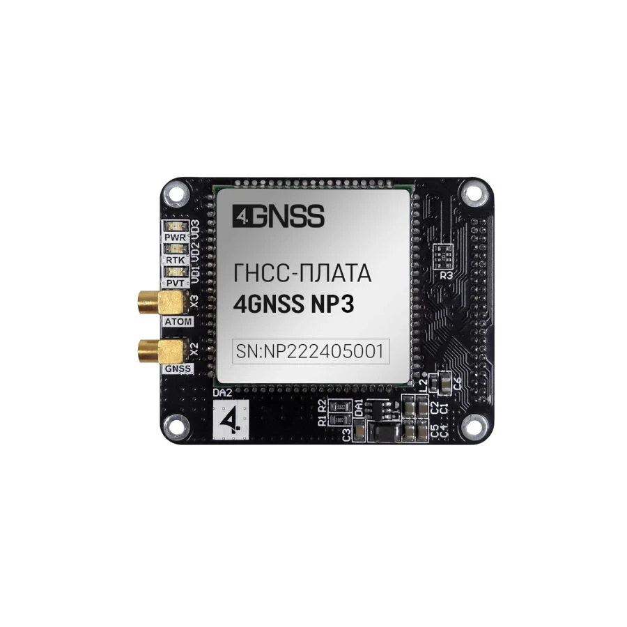 Multi-Frequency GNSS Receiver Board 4GNSS NP3