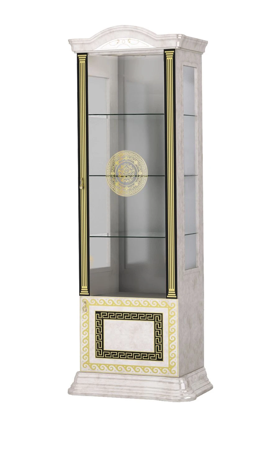Versailles Showcase Cabinet 1 Door 34-102-03