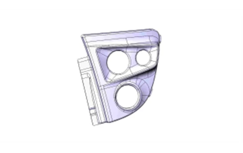 Left Headlight Cover for Vehicles 5299230-5302537-50