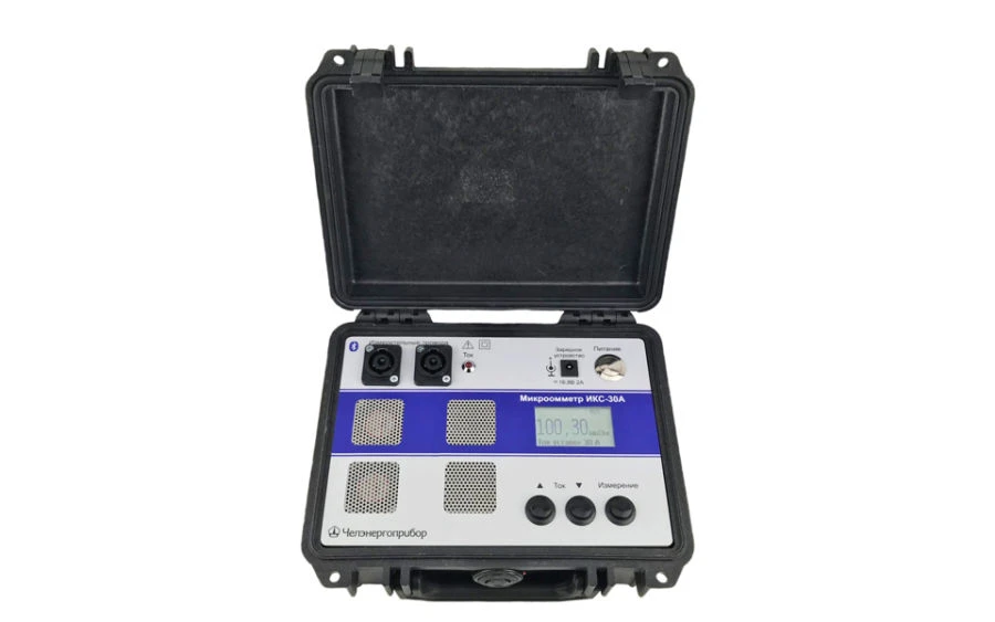 Micro-ohmmeter for Measuring Low Resistance - IKS-30A