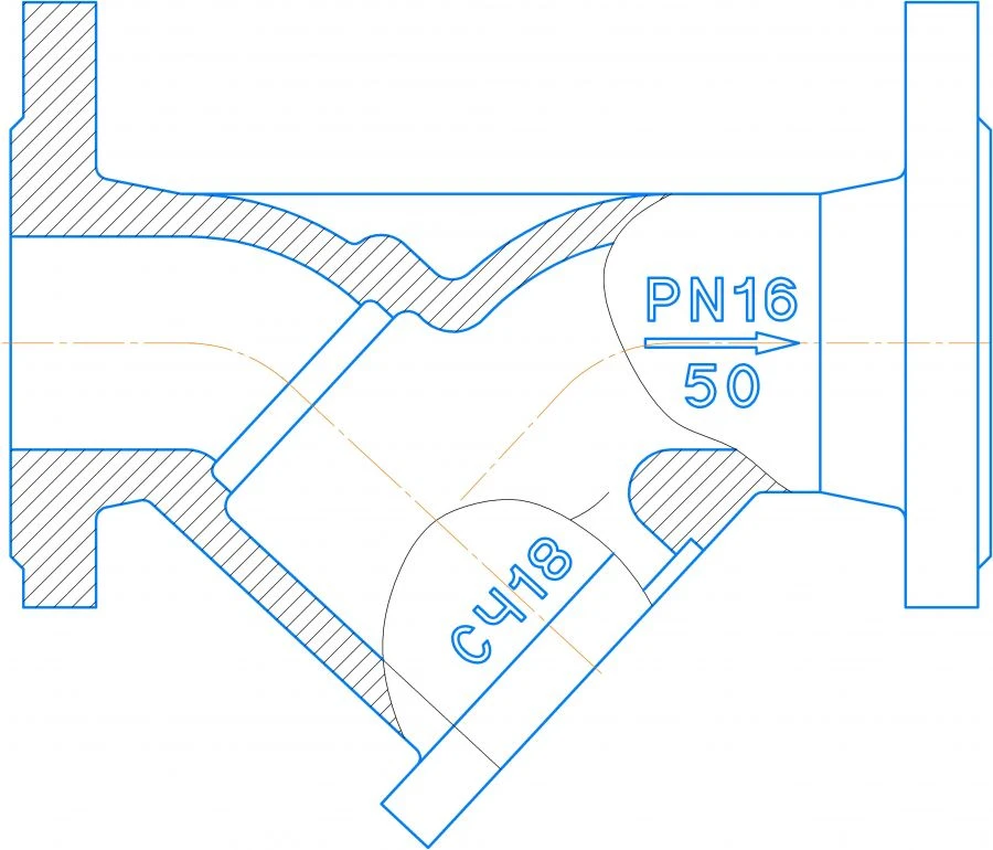 Flanged Magnetic Filter DN 50