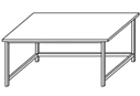 High Metal Frame Laboratory Table SL-5(v)