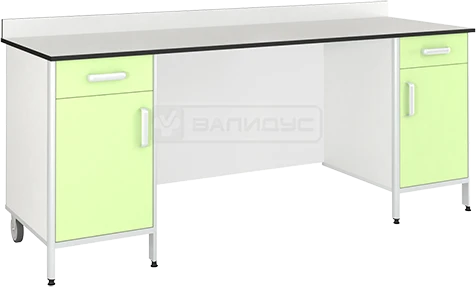 Two-Drawer Work Desk with Aluminum Profile SMT1-1800K