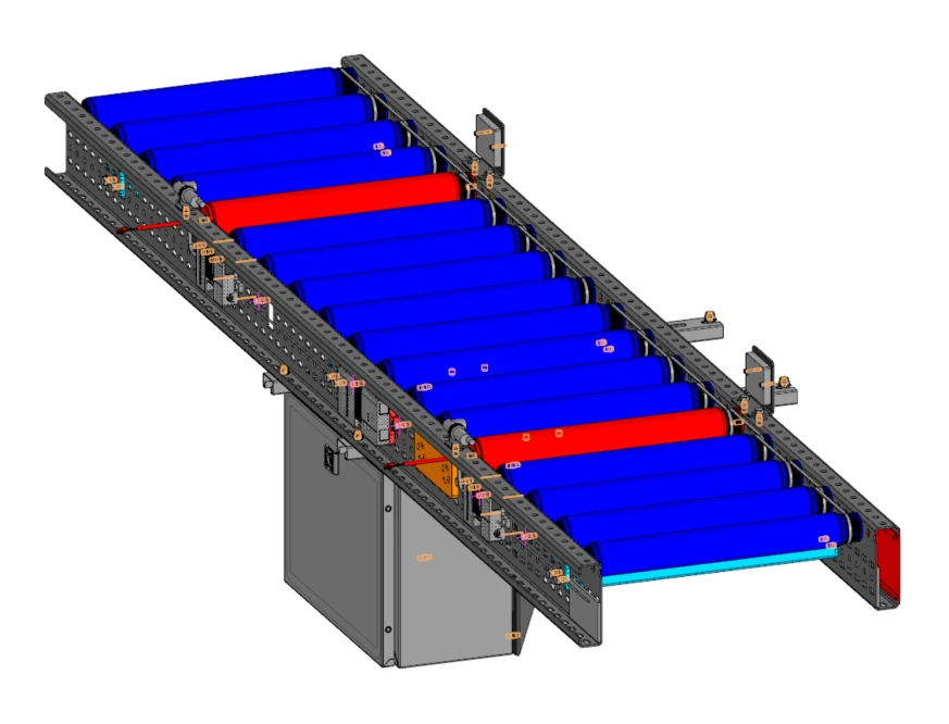 Roller Conveyor LTPG.482319.002-05 for Efficient Material Handling