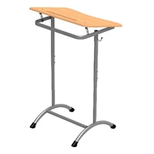 Adjustable Student Desk "Kontorka 1R with Tilt Angle", Art. C-10