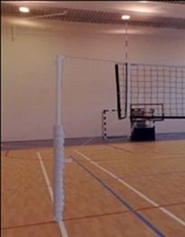 Telescopic Volleyball Posts S-109-2 with Cups