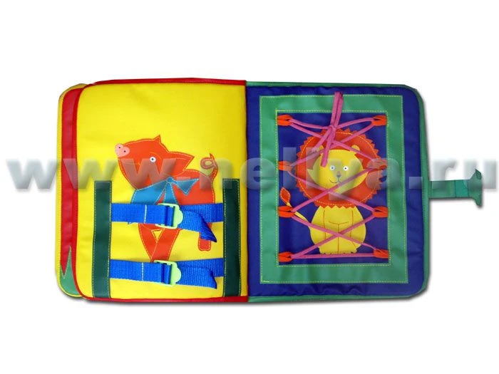 Soft Educational Book "Nellia" - 6 Pages, 31*36 cm