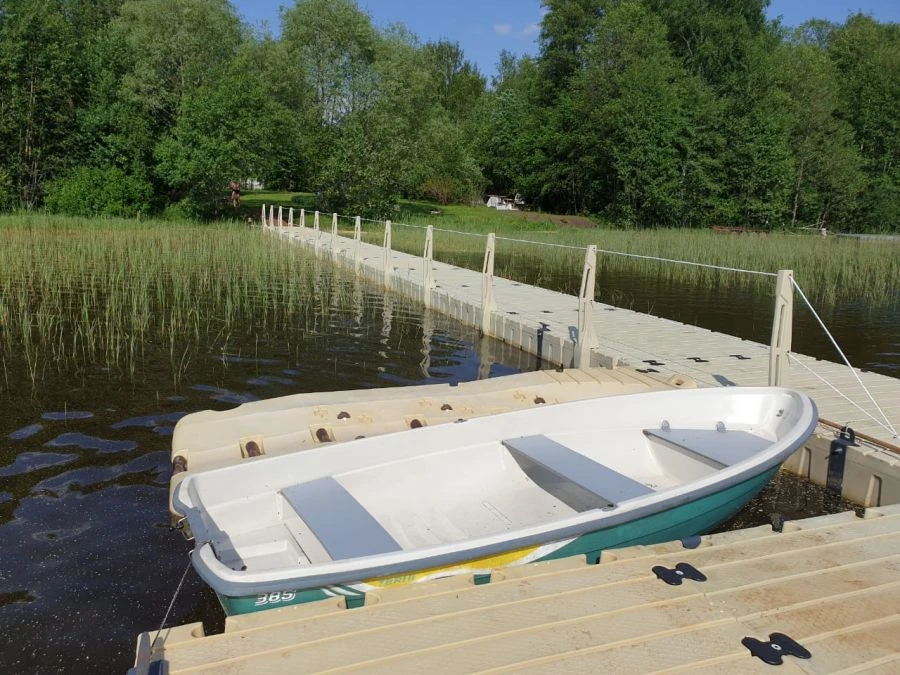 Floating Modular Assembled-Disassembled Pontoon