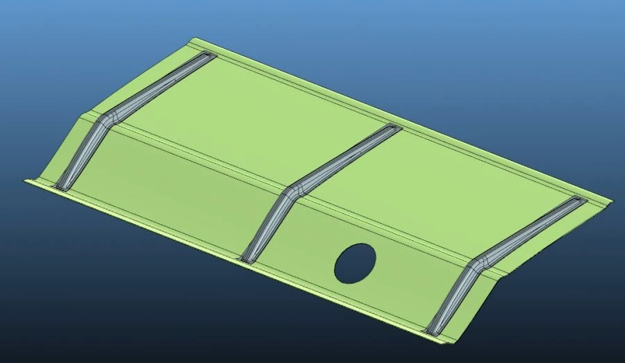 Ceiling Panel for Vehicle Interior and Exterior - 6292-401-5702039