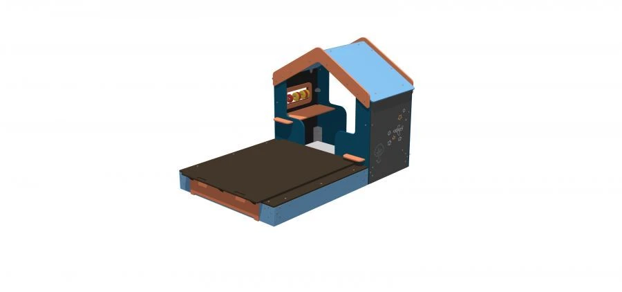 Modular Play Equipment for Thematic Games - Romana 057.91.00