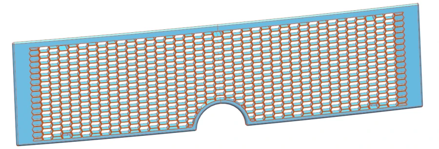 Black Engine Hood Lining 32053-210-01-5313019