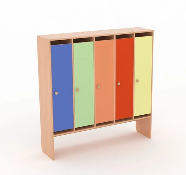 Children's Clothing Wardrobe 5-Sectional Model: ШДР-01.05
