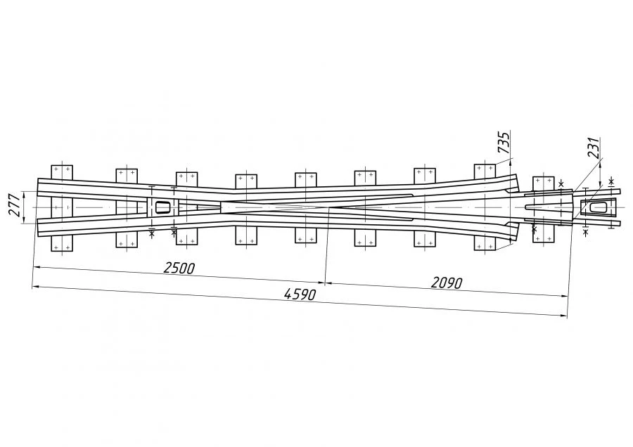 Crosspiece Type R65 Mark 1/9 (Project 2976.03.000)