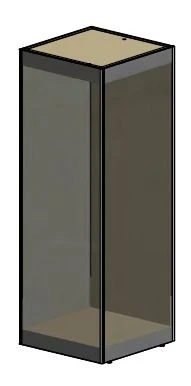 Exhibition Showcase Type 1 (Aluminum Alloy Frame)