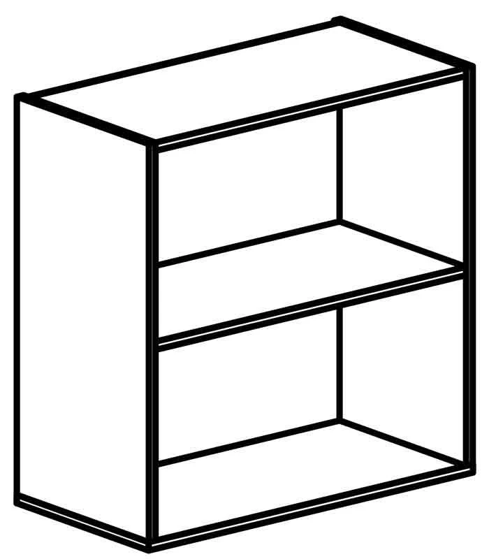 Open Shelf Unit for Cabinet 4501 Series "Rhythm