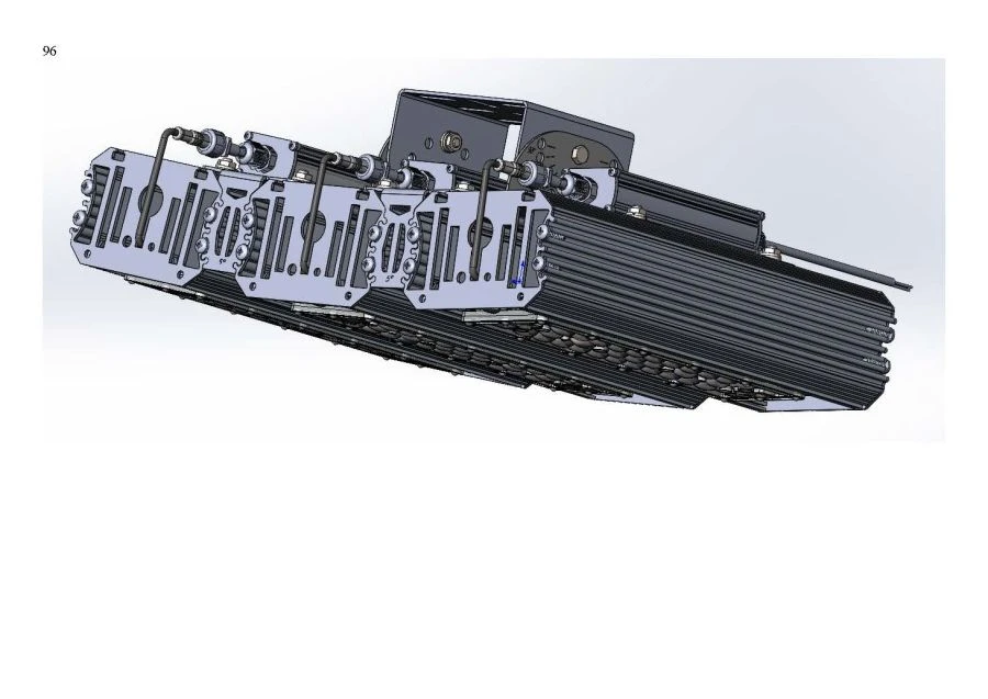 Industrial Design LED Luminaire "MTM IoT" Series CUBE 120