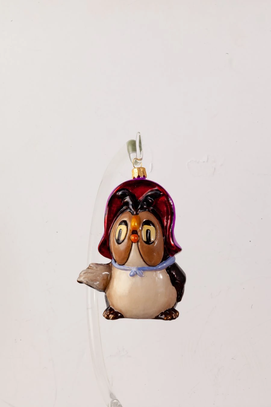 Handcrafted Glass Christmas Ornament "Sovunya