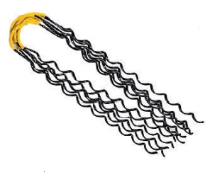 Spiral Binding for Secured Wires - SV 35