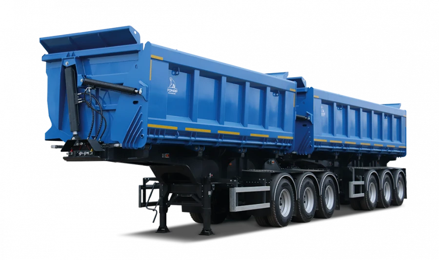 Tonar Model 9590 Dump Semi-Trailer with Tonar 20880 Axles